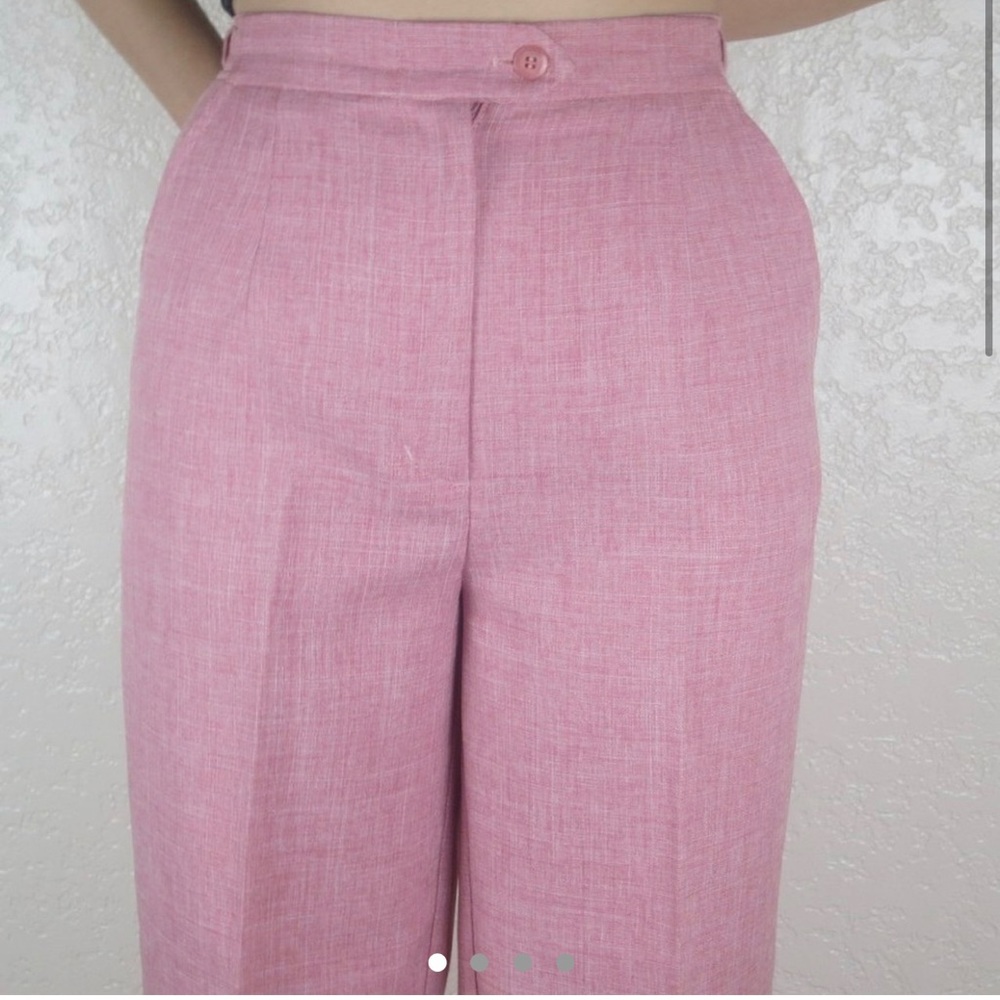 Pink vintage trousers